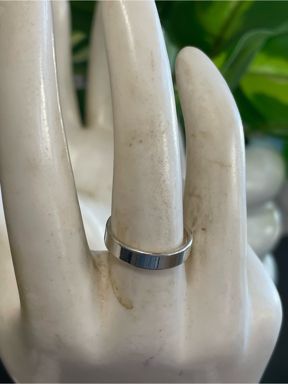 Classic Polished Silver Band Ring